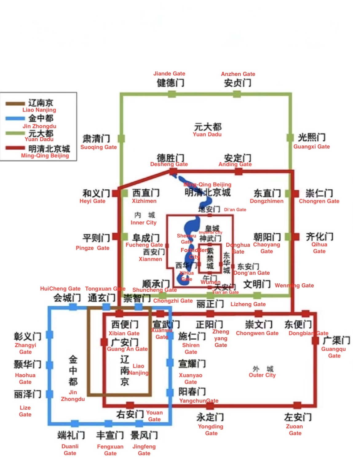 Yuan Dadu Map